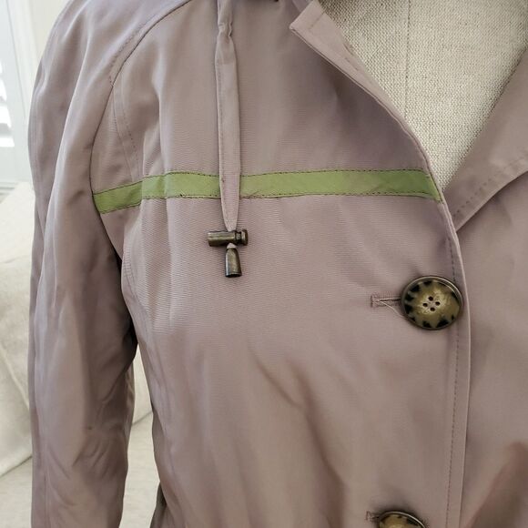 London Fog trench coat with detachable liner/hood - Picture 3 of 8